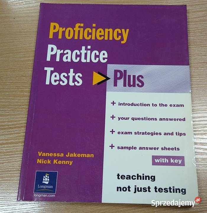 Proficiency practice tests plus CPE practice Kultura i Rozrywka pomorskie Gdańsk sprzedam