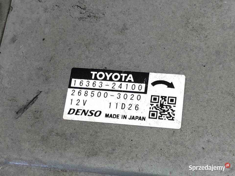 SILNICZEK WENTYLATORA CHŁODNICY TOYOTA COROLLA podkarpackie