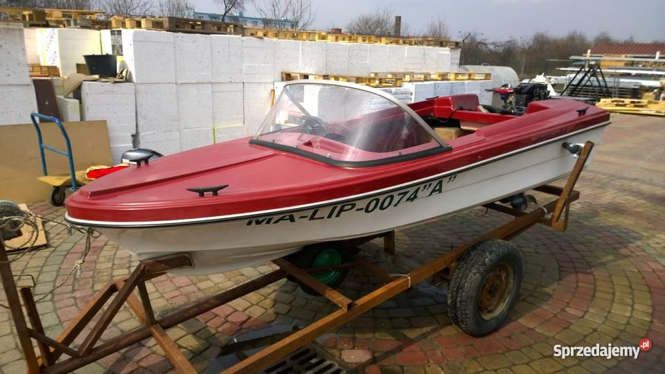 Łódka Łódź motorówka Delfin Lipsko