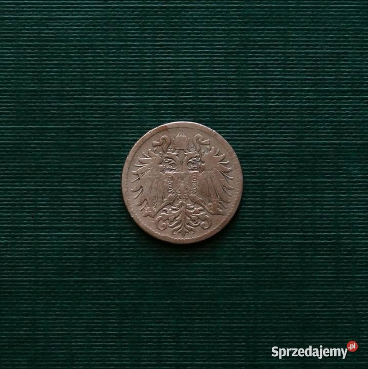 AUSTRIA 2 halerze 1897r Gliwice sprzedam