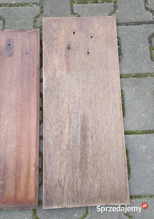 Tył plecy starego zegara ściennego 3 stara deska pomorskie