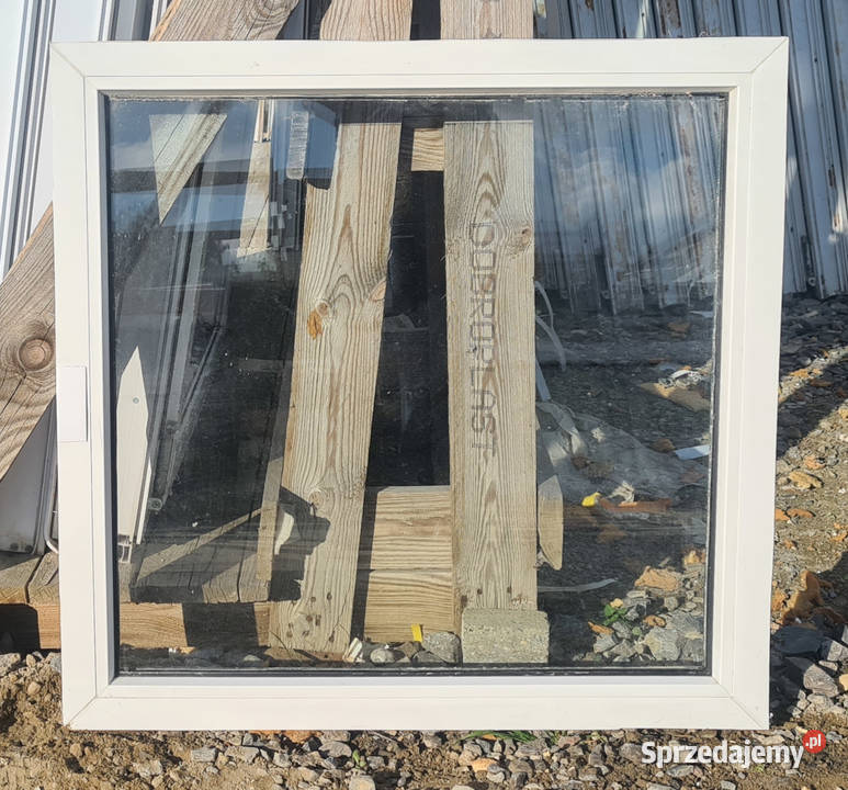 OKNA KacprzaK Witryna 75X74 FIX Używany PCV lubelskie sprzedam