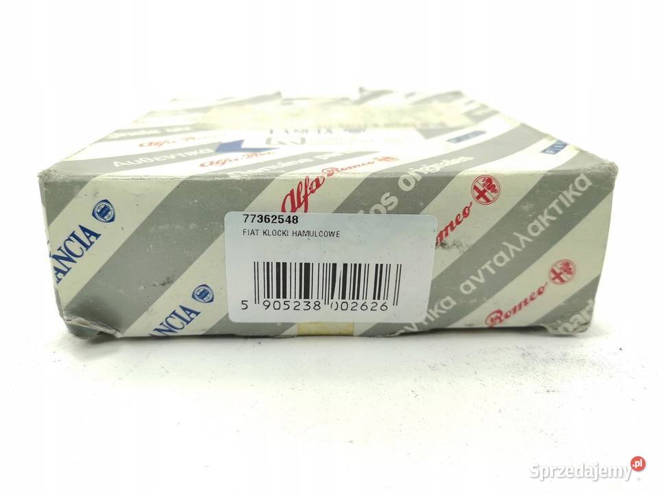 KLOCKI HAMULCOWE PRZÓD FIAT 500 13 JTD 14 2007 osobowe