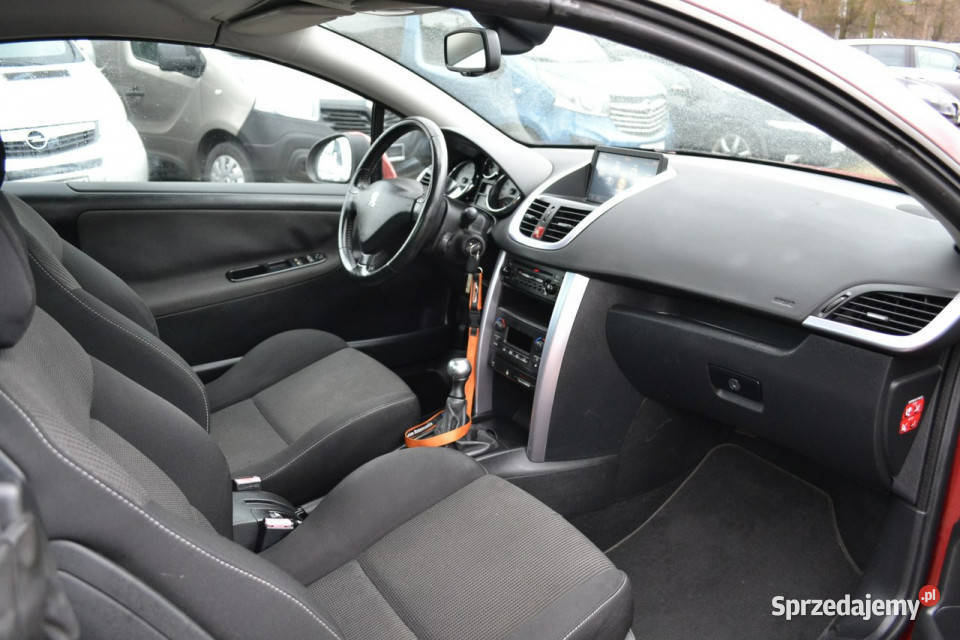 Peugeot 207 CC ładny Peugeot 207 CC 16 benzyna ASR (kontrola trakcji) śląskie Częstochowa
