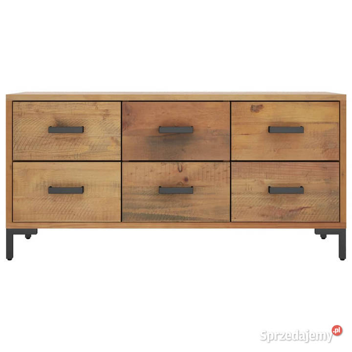 Szafka do przechowywania brązowa 110x30x45 Warszawa