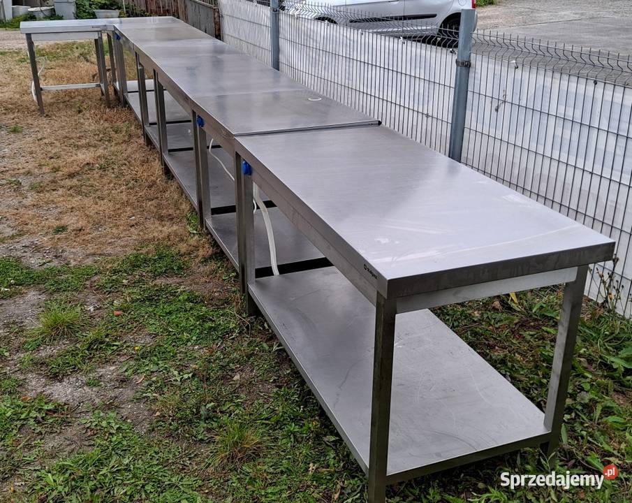 STÓŁ STOŁY GASTRO WZMACNIANE CENTRALNE 8427085 Nowe Skalmierzyce