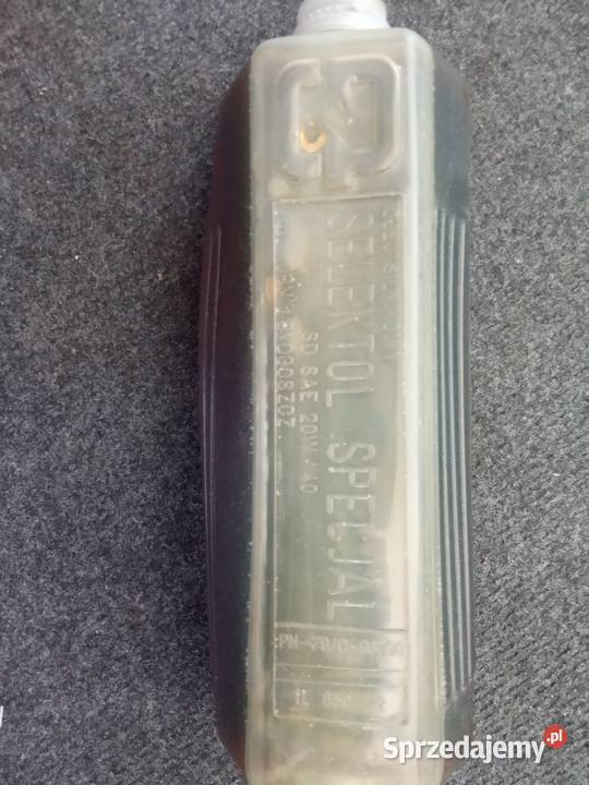 Olej selektol CPN 20w40 PRL maluch fiat nowy Bydgoszcz