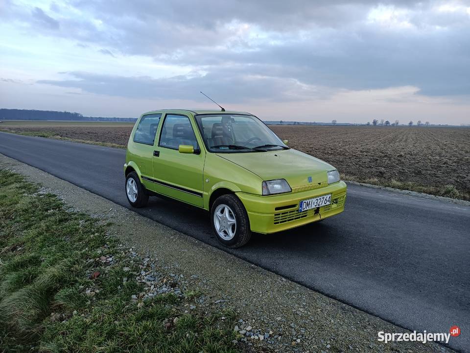 Fiat Cinquecento 1997 CC 700 super stan wielkopolskie Krotoszyn