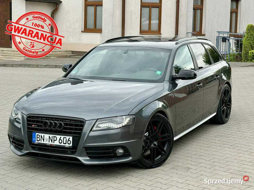 Audi A4 Avant S4 SLine Plus Full Opłacona Super garażowany mazowieckie Zwoleń
