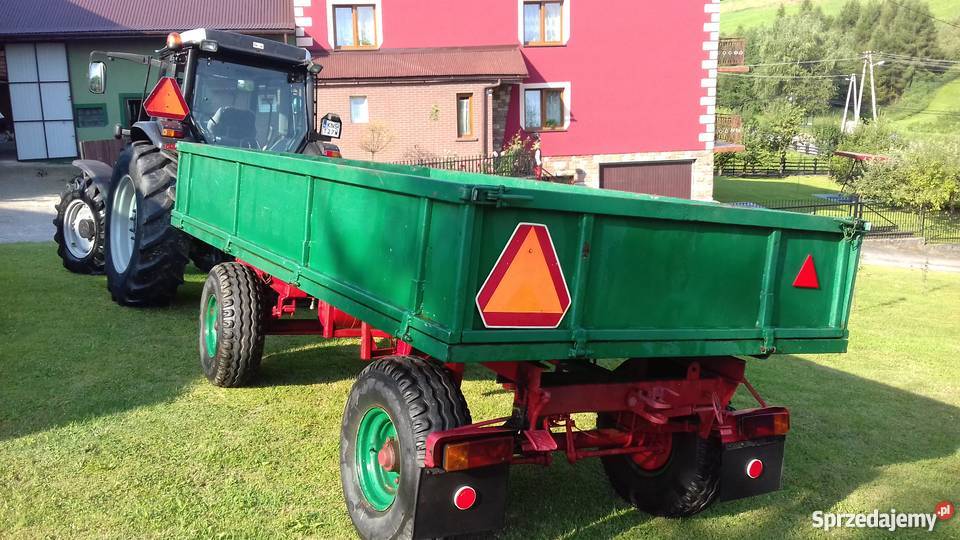 Przyczepa rolnicza dwu osiowa kiper na dwie Nowy Sącz