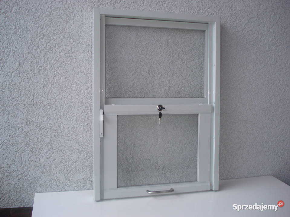 GOTOWE okno podnoszone 800 mm x 950 mm do kuchni Drzwi i okna Poznań