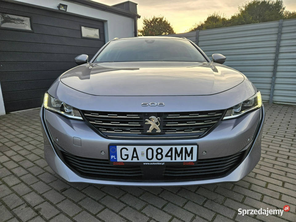 Peugeot 508 16 180 SERWIS ASO benzyna AUTOMAT gniazdo AUX Gdynia sprzedam