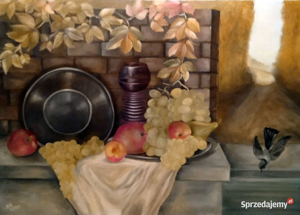 Obraz olejny Klejnoty ziemi zachodniopomorskie Barlinek sprzedam