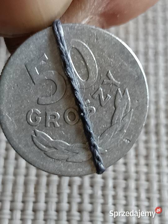 Sprzedam monete 50 groszy 1949 mala skretka nnn