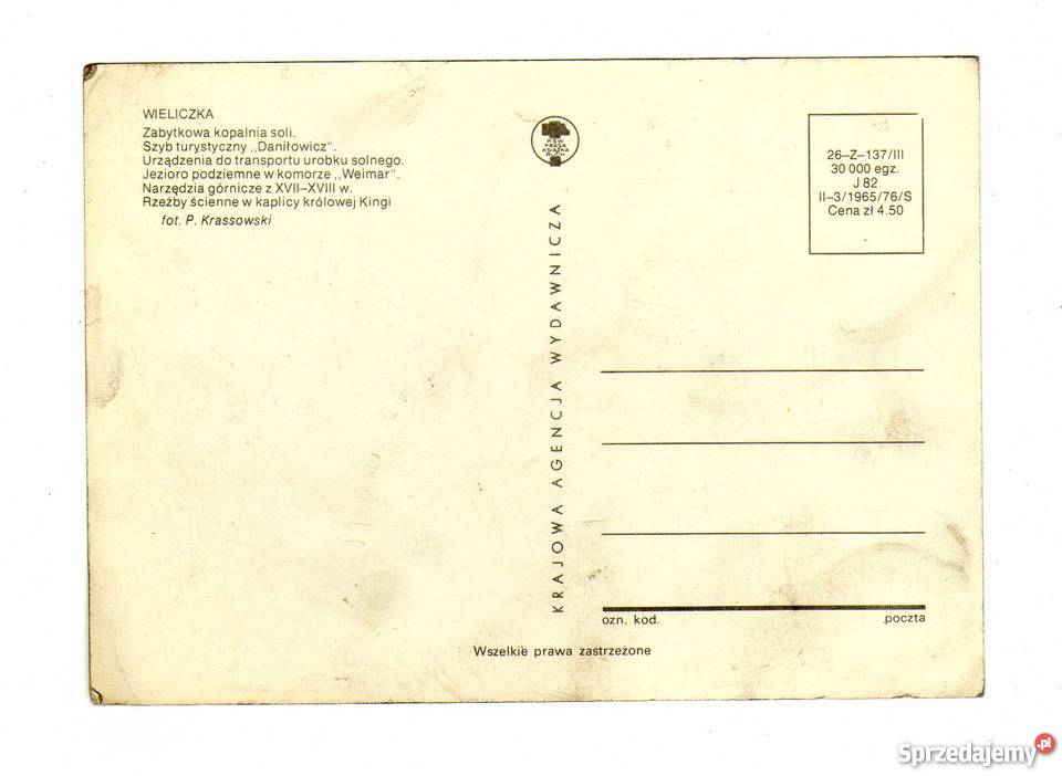 WIELICZKA POCZTÓWKA WIELOWIDOKOWA Krynki