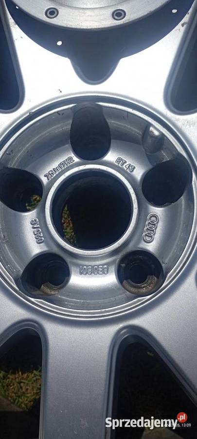 Alufelgi 17 5x112 Audi S Line komplet Kostrza