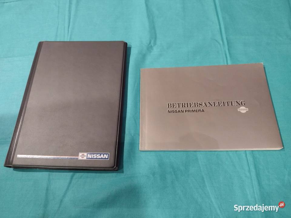 NISSAN PRIMERA P10 Instrukcja Obsługi książka Łódź
