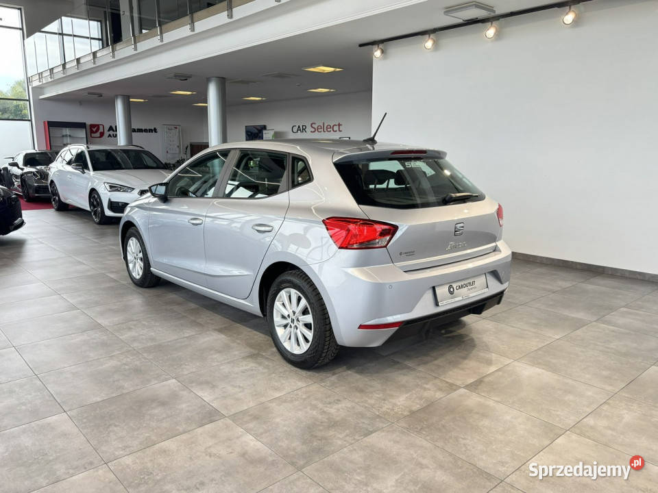 Seat Ibiza Style 10TSI 95 M5 2022 r salon I lakier metallic Myślenice