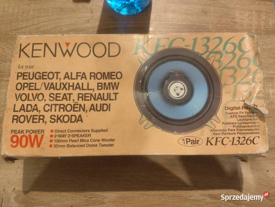 Głośniki samochodowe kenwood Wrocław sprzedam