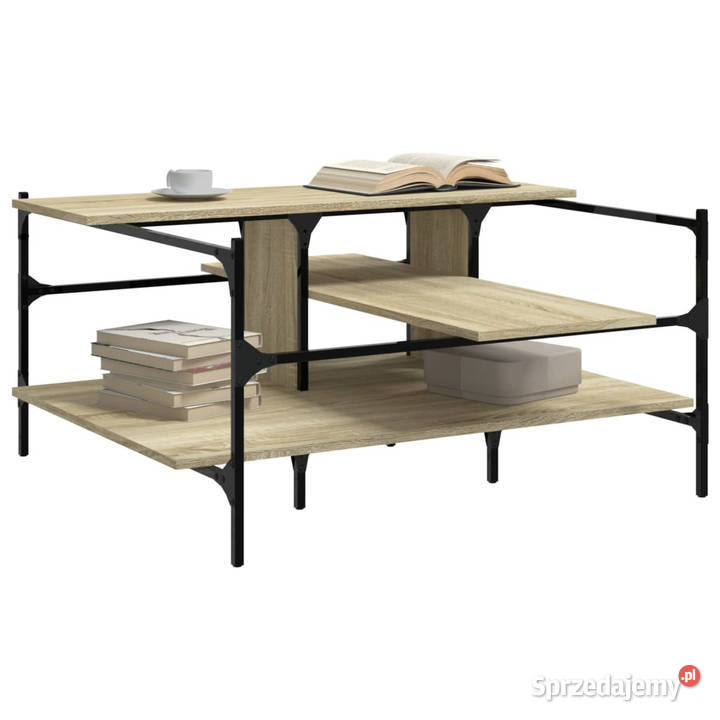 Stolik kawowy dąb sonoma 100x100x485 Warszawa sprzedam