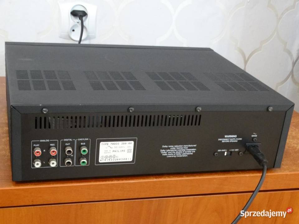 Philips DCC 380 magnetofon cyfrowy WYSYŁKA Jasło sprzedam