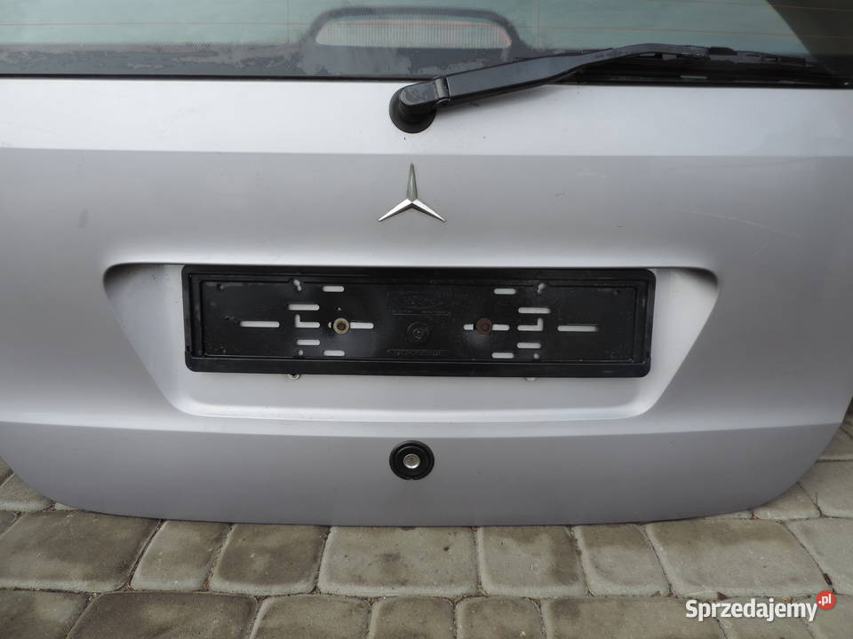 MERCEDES AKLASA W168 Klapa bagażnika tył tylna Rok produkcji 2000