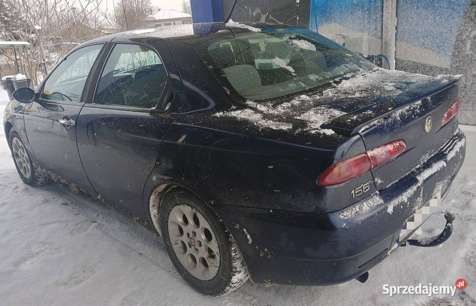 Alfa Romeo 156 granatowy 156 lubelskie Chodel