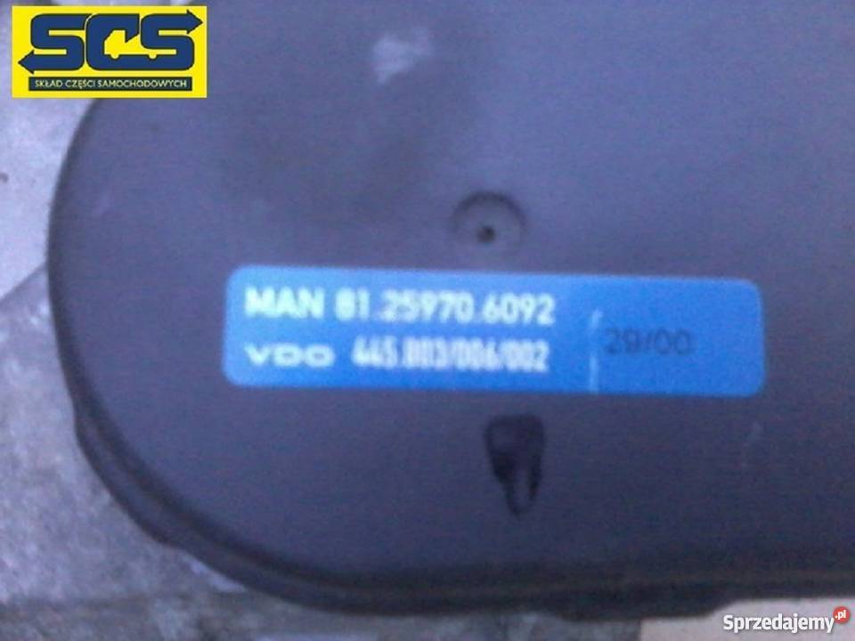 MAN TGA PEDAŁ POTENCJOMETR GAZU 81259706092 Bieleń