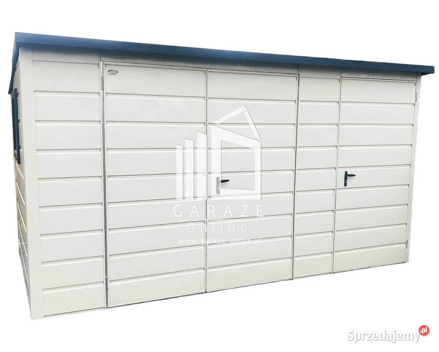 SCHOWEK DOMEK OGRODOWY 25x2 m wiata 1x2 m okno Łęczyca