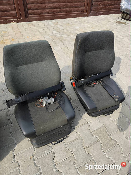 Fotele ISRI 12v pneumatyczne mechaniczne maszny wielkopolskie
