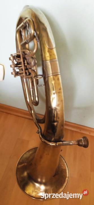 Stara trąbka saxhorn tenorowy z lat 30 tych Instrumenty dęte Kraków