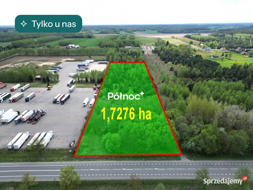 Działka przemysłowa Horbów Kolonia 17276 ha sprzedam