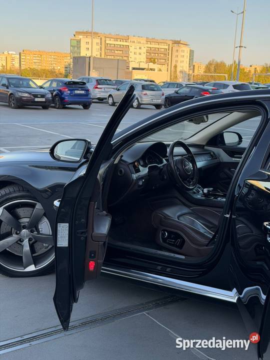 Audi A8L 42 TDI V8 385 Quattro Tiptronic 2015r mazowieckie Warszawa