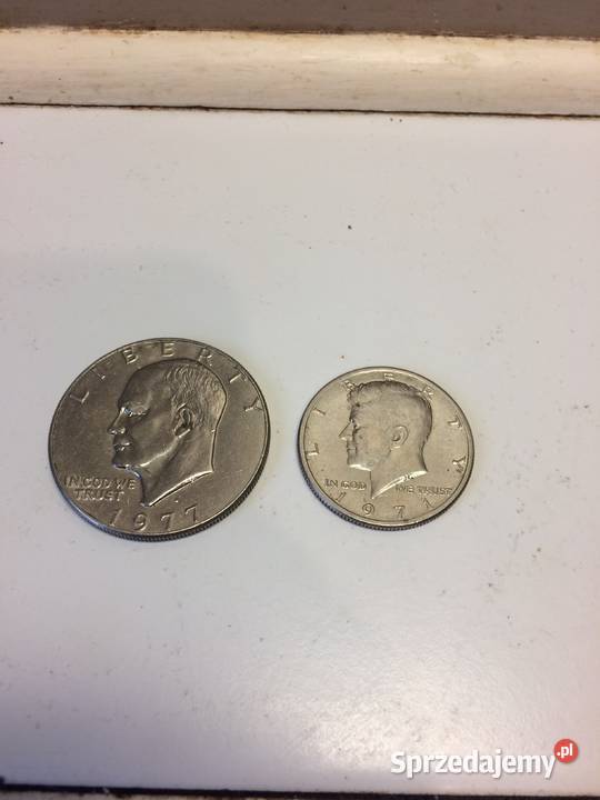 USA moneta 1 dolar półdolarówka obiegowe Numizmatyka mazowieckie Warszawa
