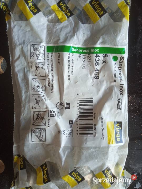 Sprzedam Viega Sanpress Inox Kcynia