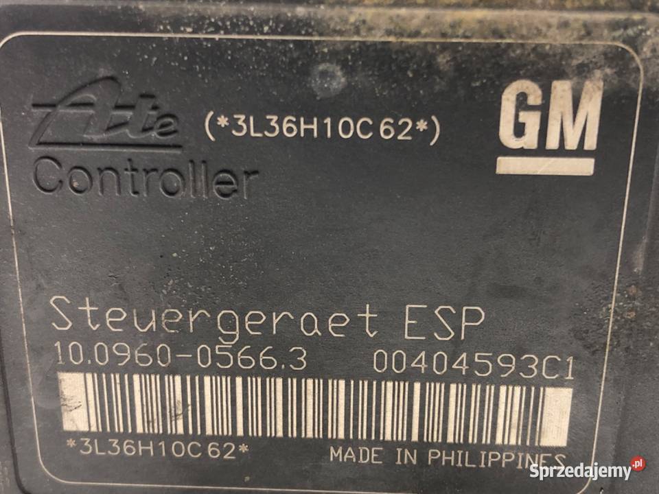 POMPA ABS OPEL ZAFIRA B 13237705 18 140 0515