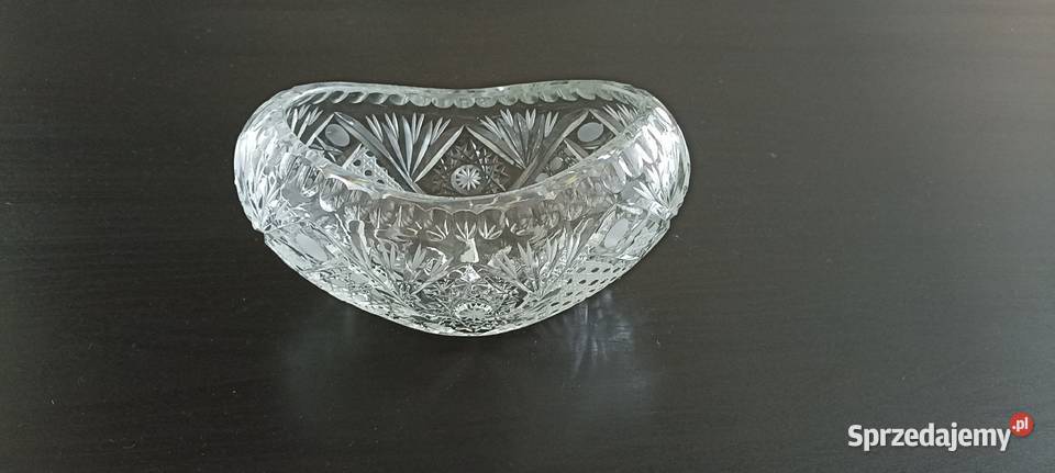 Przepiękna Waza Kryształowa Łódka Jaworzno
