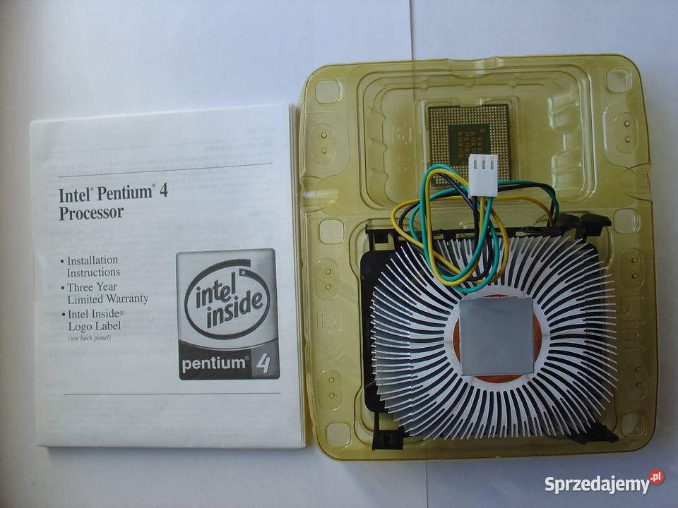 Procesor Intel Pentium 4 SL6WT 28 GHz Socket 478 Pentium 4  Komputery i Akcesoria Łódź