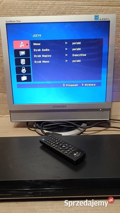 LG DVX380 z pilotem Poznań sprzedam