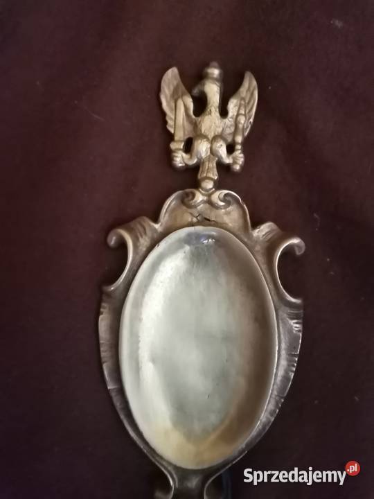 Mosiężny podwójny kinkiet Księstwo Warszawskie