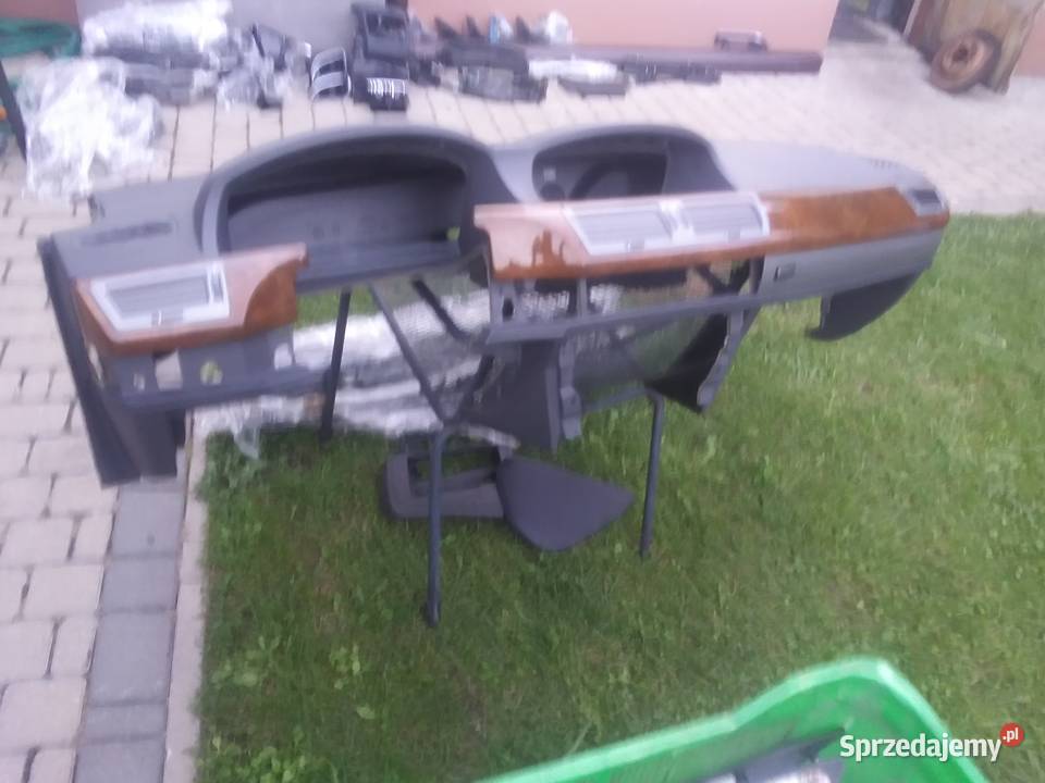 Deska rozdzielcza konsola BMW 7 E 65 E 66 Wyposażenie wnętrza Lubin