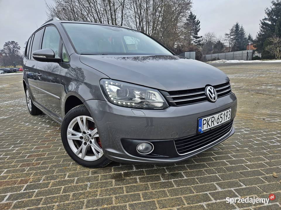 Vw touran 170 xenon led panoramadach dsg Samochody osobowe Koźmin Wielkopolski sprzedam