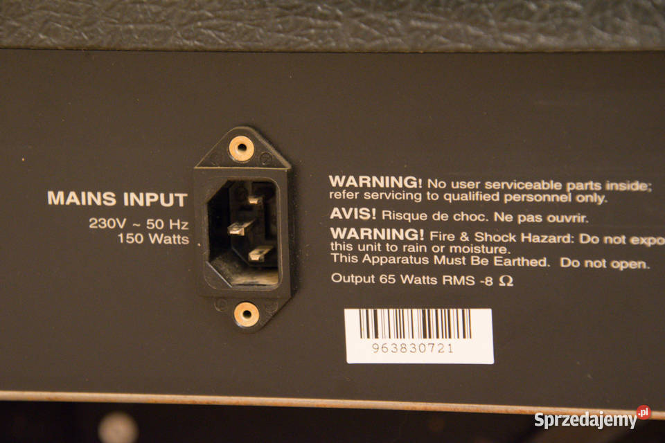 Wzmacniacz gitarowy MARSHALL Valvestate VS65R Ignatów-Kolonia