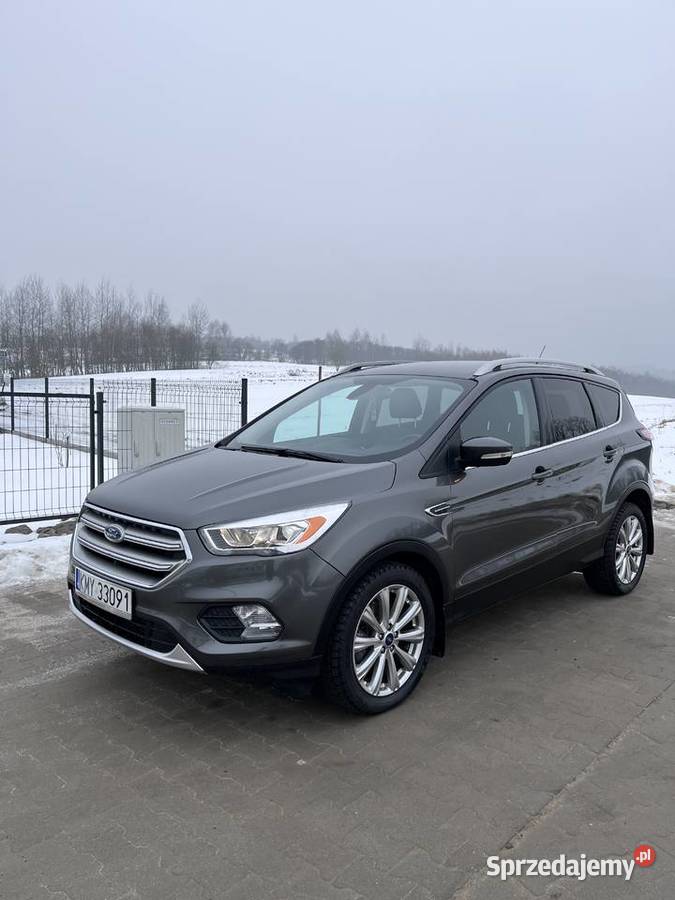 Ford Escape 2017 Titanium 20 eb 4x4 idealny Sułkowice