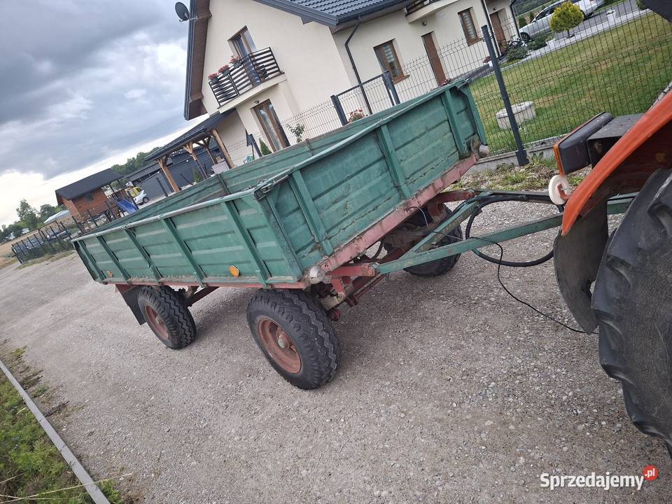 Przyczepa Rolnicza Autosan Sztywna nieuszkodzony Płońsk