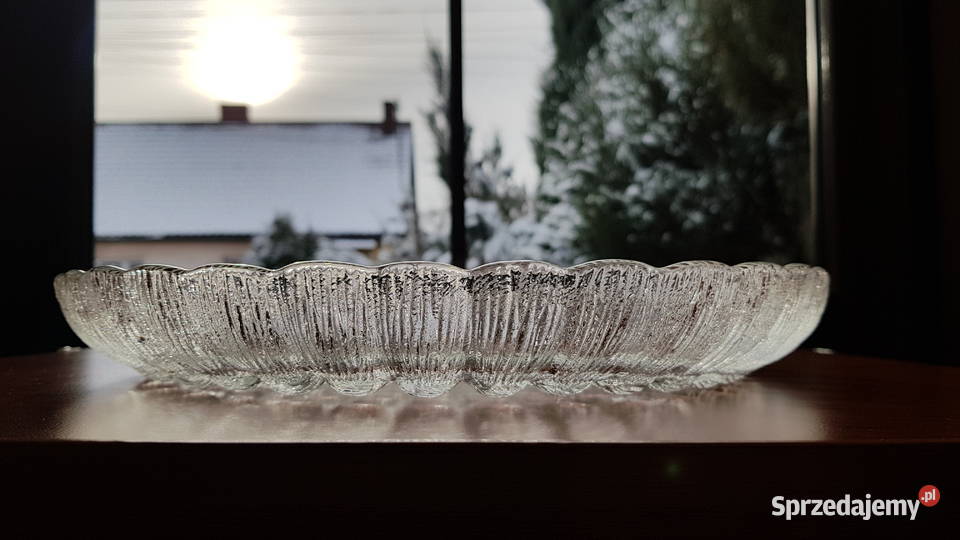 Okrągła taca Cora z rantem ok 305 Ząbkowice Dąbrowa Górnicza