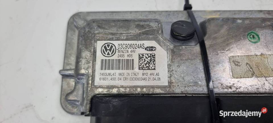 KOMPUTER VOLKSWAGEN GOLF V 03C906024AS osobowe Lipno