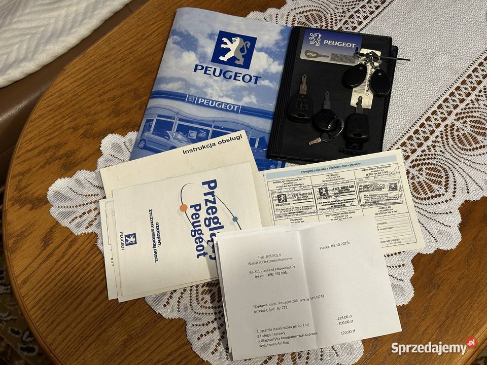 Peugeot 206 14 75 2002r Klimatyzacja Nowy 75KM Pszczyna