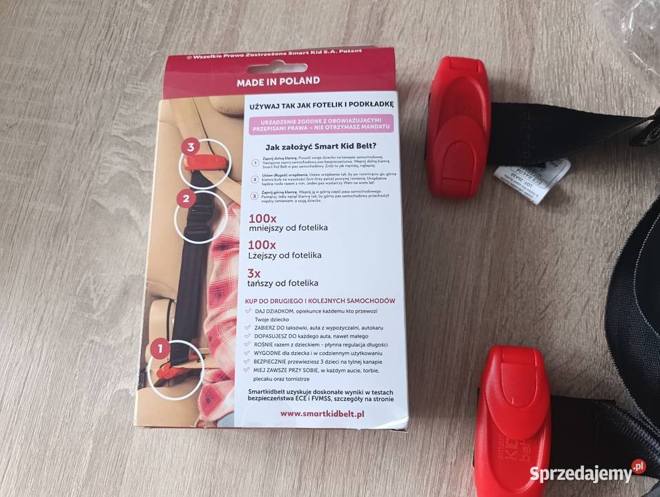 Smart kid belt pas bezpieczeństwa Kwidzyn