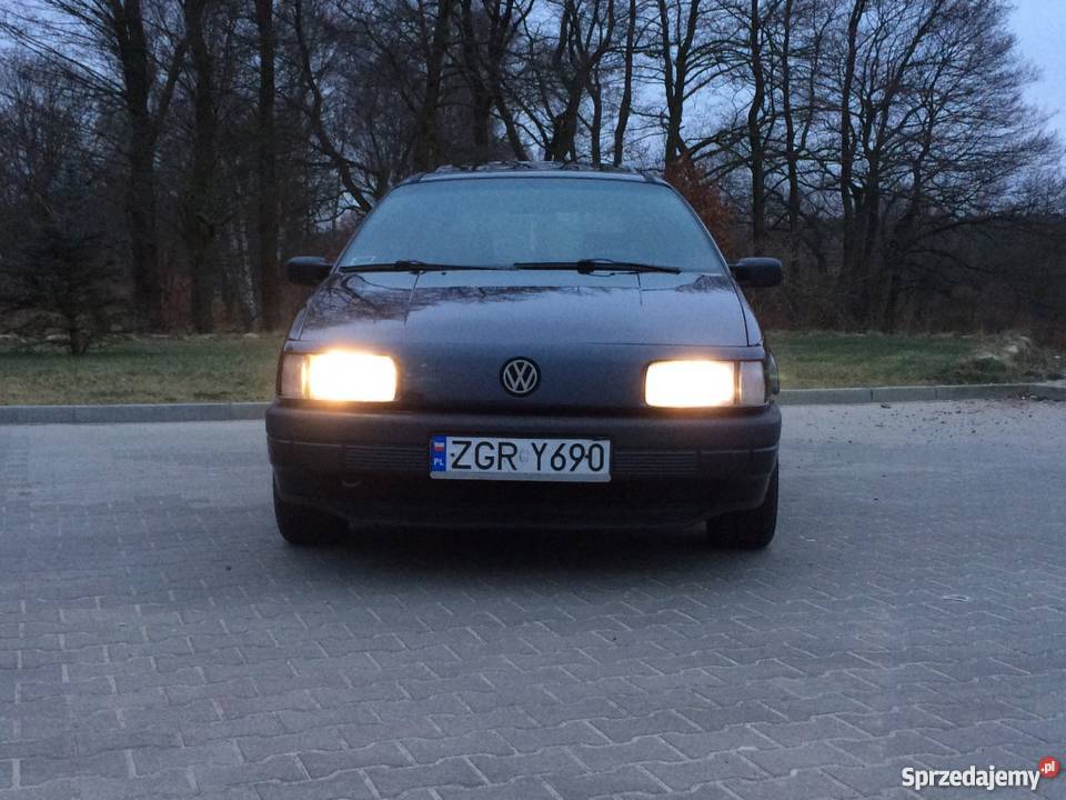 Volkswagen Passat B3 28 VR6 1991 Zadbany grafitowy Szczecin sprzedam